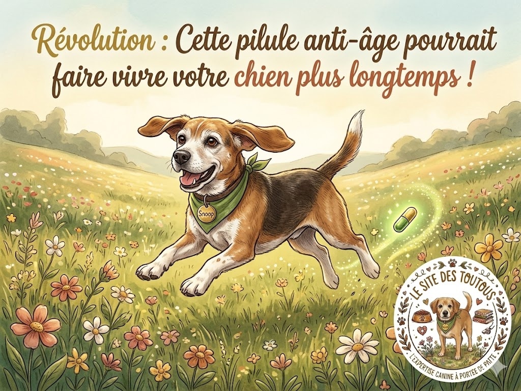 LOT-002 pilule anti-âge chien