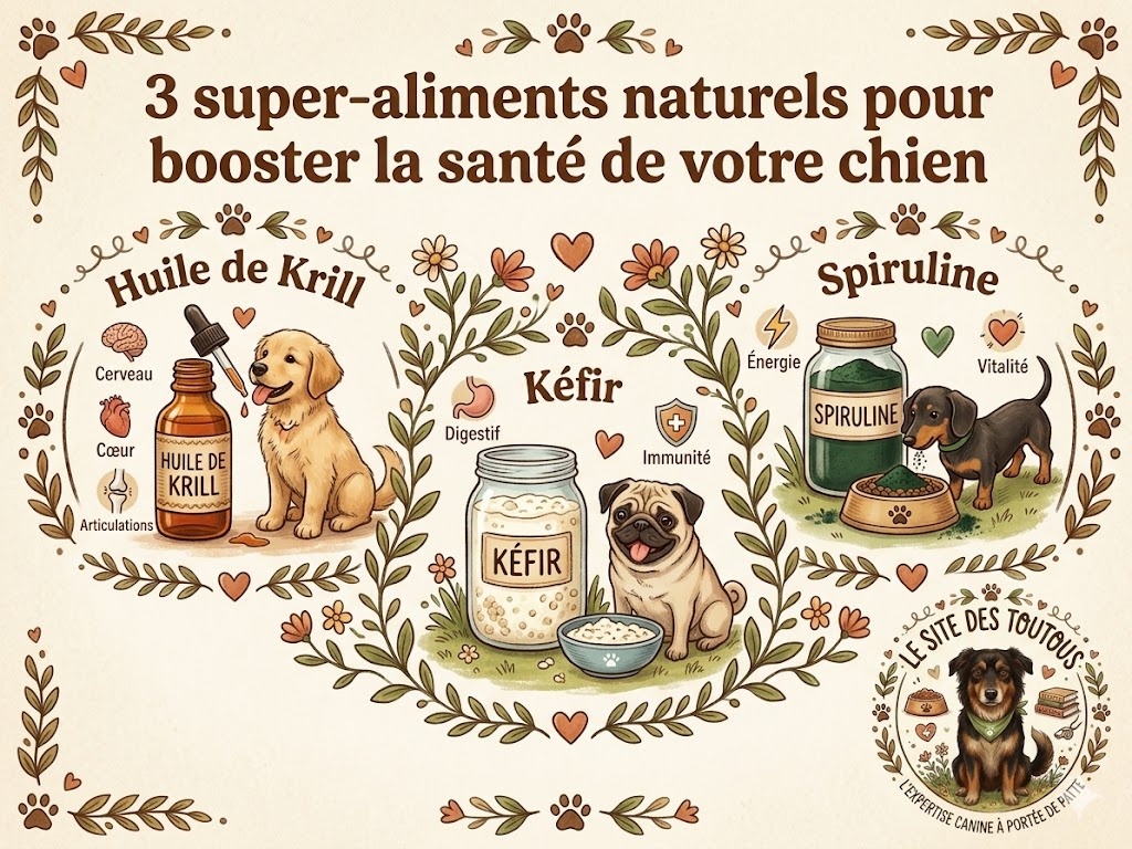 super-aliments pour les chiens