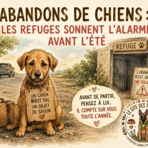 abandon de chiens
