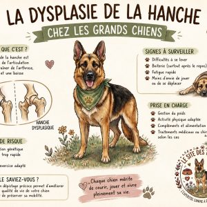 la dysplasie de la hanche chez les grands chiens