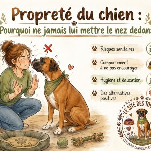 propreté du chien