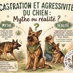 mythe castration agressivité chez le chien