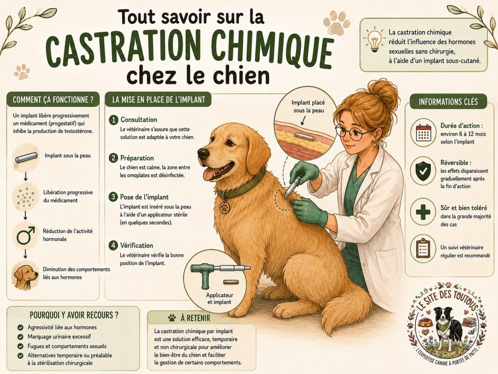 castration chimique chien