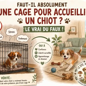cage chiot