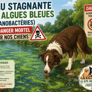 danger eau stagnante chien