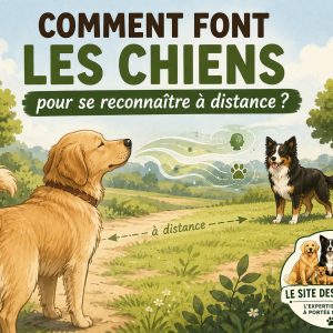 chiens reconnaissance à distance