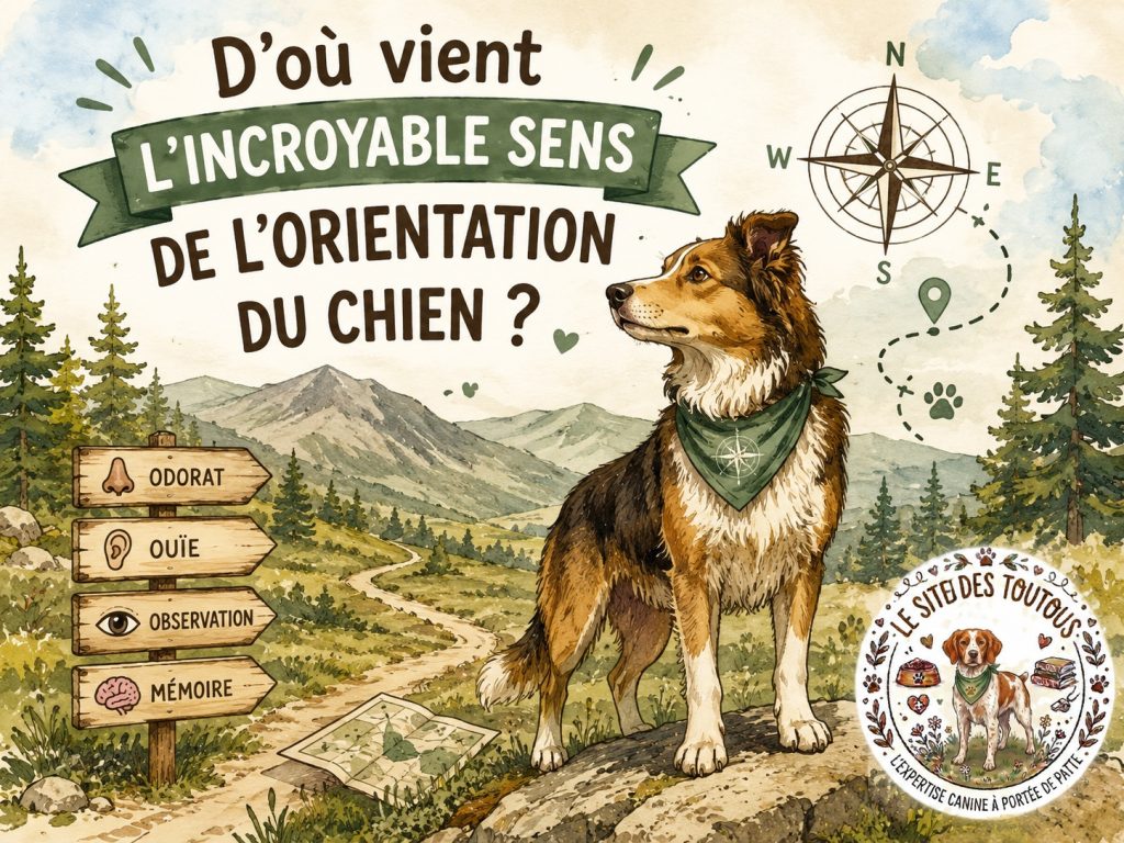 sens orientation chien