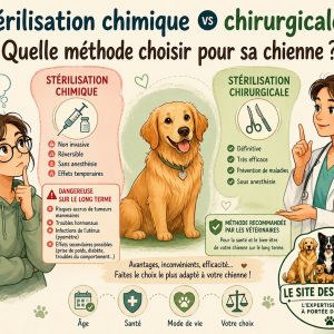 stérilisation chimique chienne
