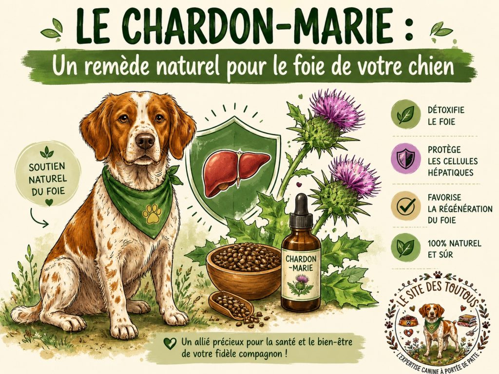 chardon-Marie foie chien