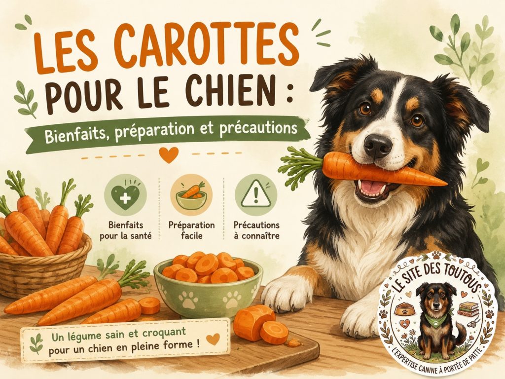 bienfaits des carottes pour les chiens