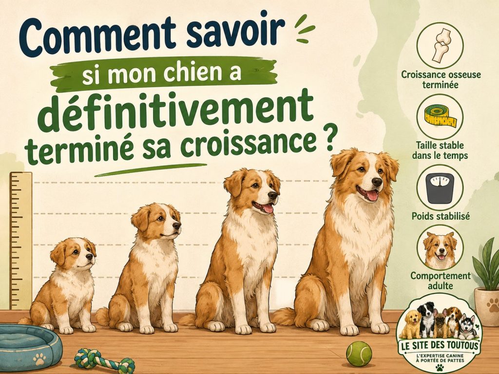 chien croissance