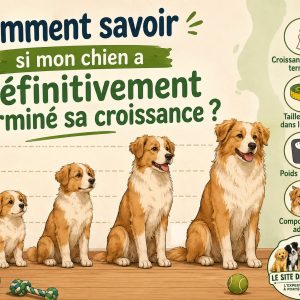 chien croissance