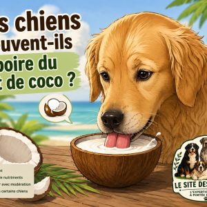 chien lait de coco