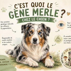 gène merle chien