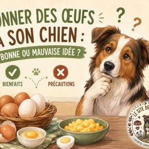 donner œuf chien