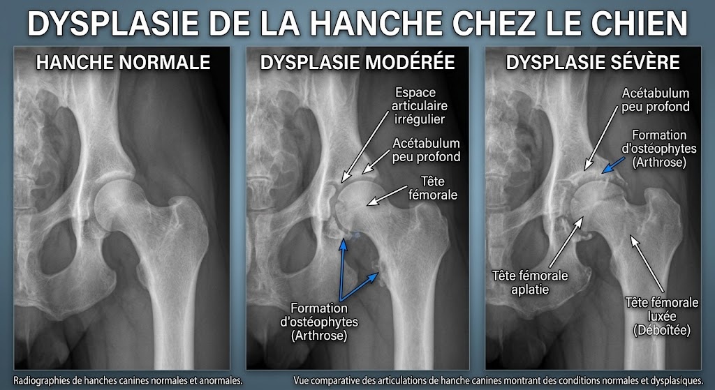 dysplasie hanche chien