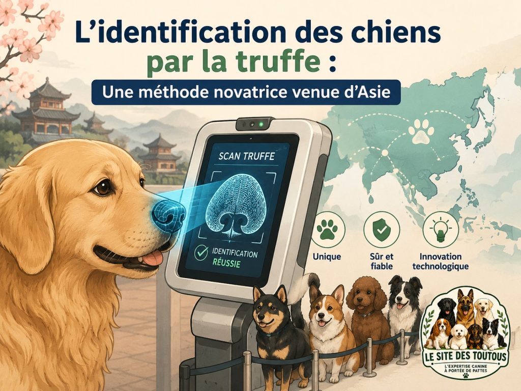 identification chien truffe