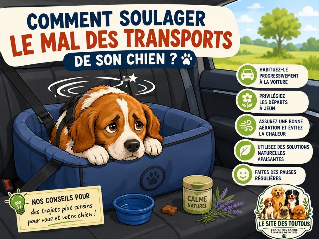 mal transport chien