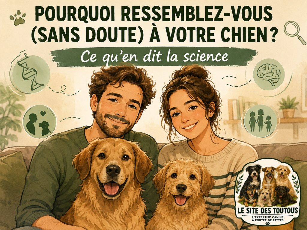 ressemblance maître et chien