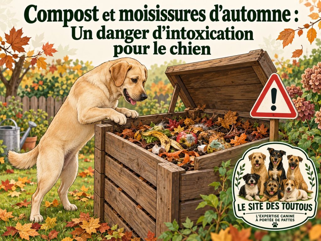 compost danger chien