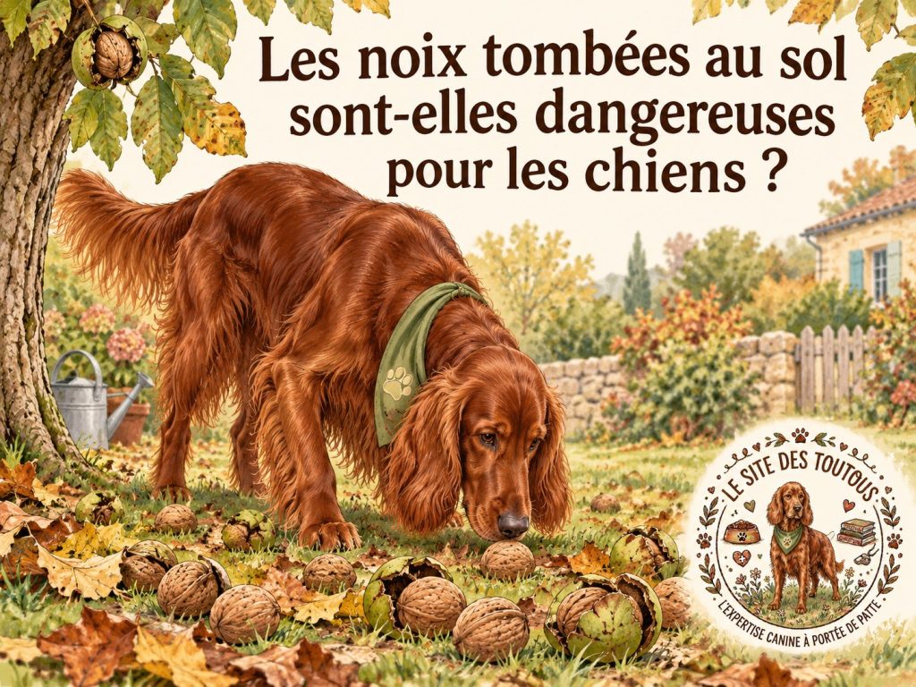 dangers noix chiens