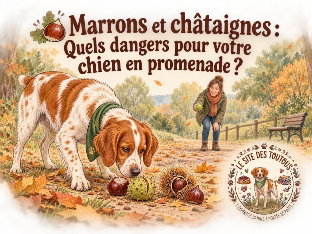 dangers des marrons et des châtaignes pour les chiens