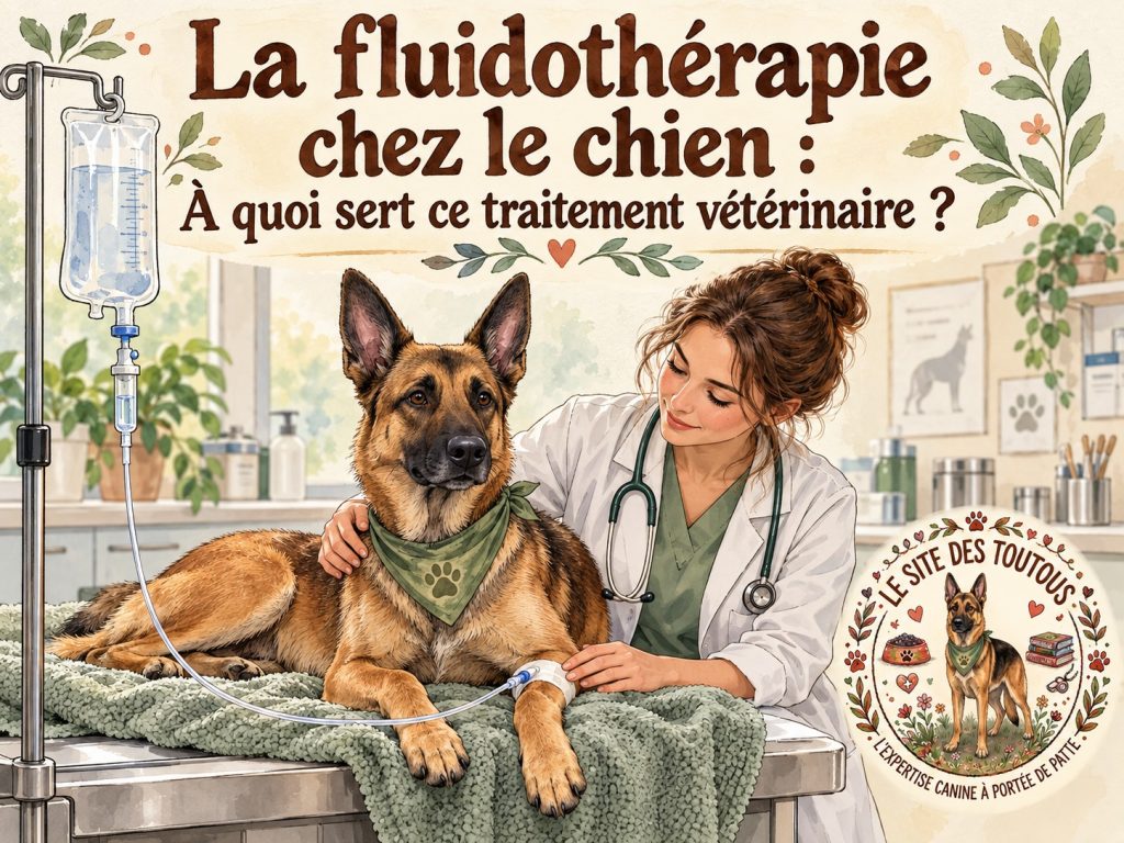 fluidothérapie chien