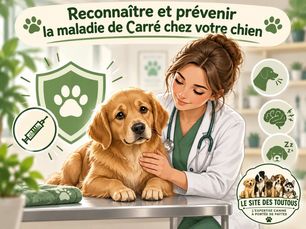 maladie Carré chien