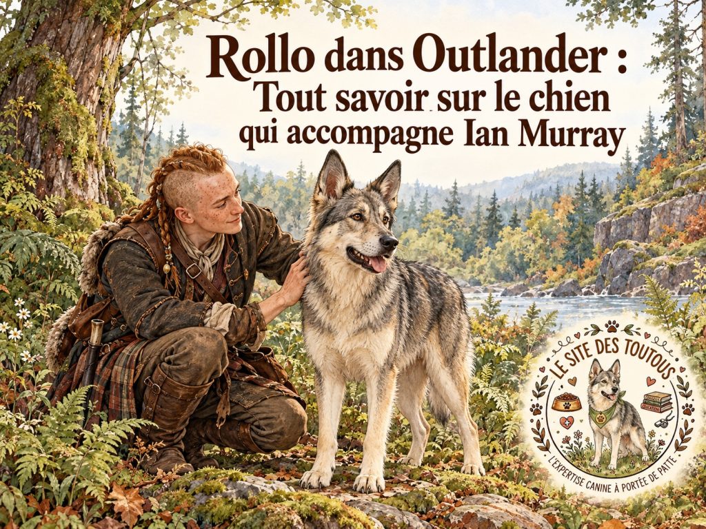 Rollo et Ian dans la série Outlander
