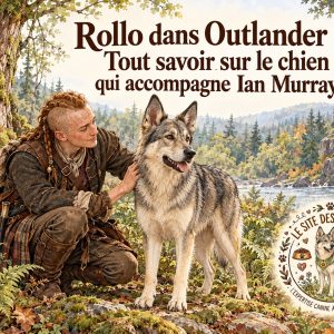 Rollo et Ian dans la série Outlander