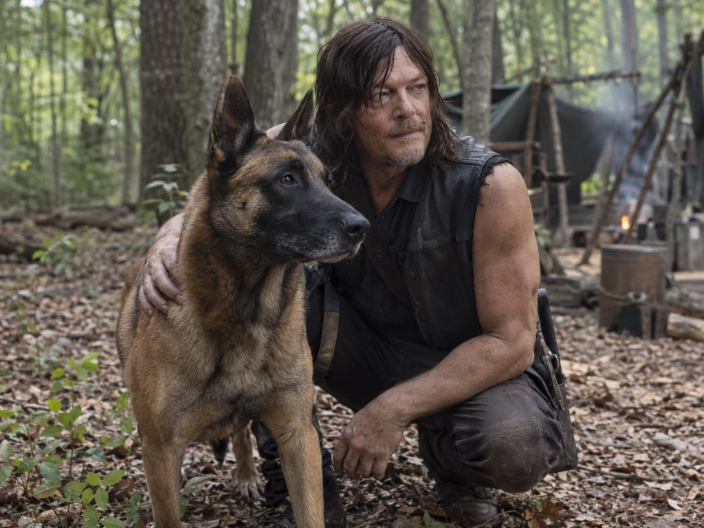 Daryl Dixon et son chien Dog