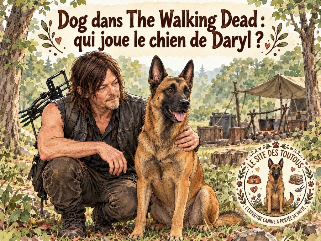 Dog le chien de Daryl dans la série The Walking Dead