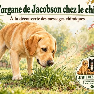 l'organe de Jacobson chez le chien
